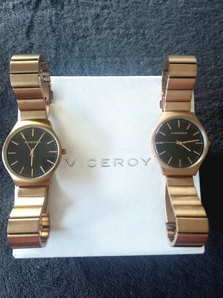 Reloj Viceroy Dorado rosado y Negro