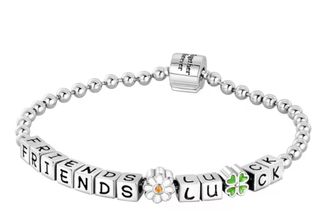Pulsera Amigas Suerte Plata