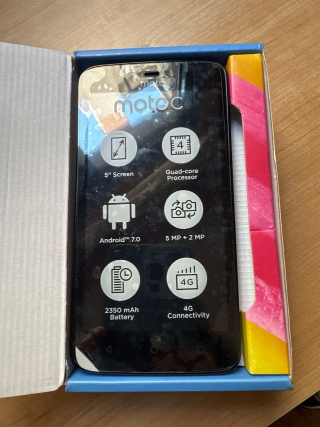 Móvil Lenovo Moto C Azul