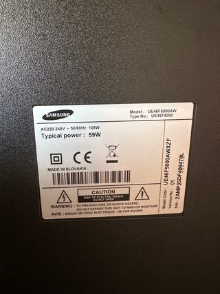 Samsung TV 45 pulgadas