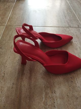 Zapatos Stradivarius Rojos