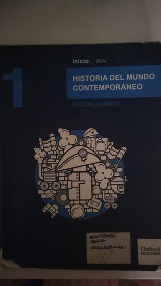 Libro historia del mundo contemporánea 1 bachiller