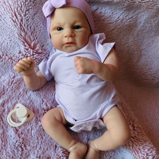 Muñeca Reborn Bebé Lila