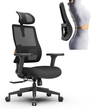 Silla de escritorio Newtral ajustable. Hasta 136kg