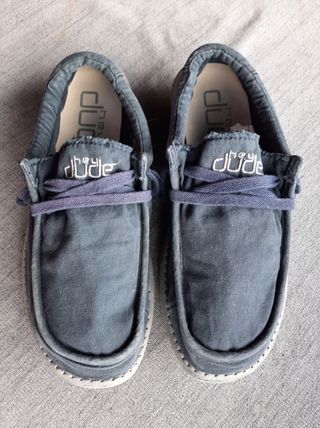 Scarpe Hey Dude Blu N. 43