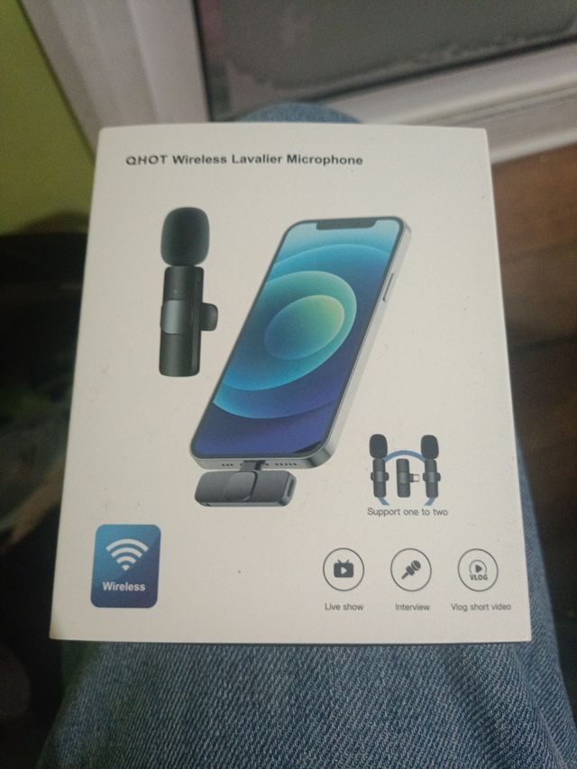 Micrófono Inalámbrico QHOT para Móvil