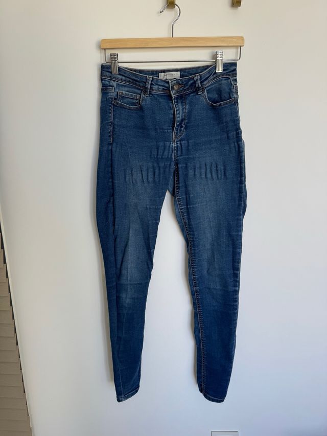 Vaqueros Springfield Mujer Azul