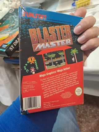 Blaster master Nintendo Juego