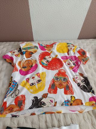 Camisa y camiseta estampadas