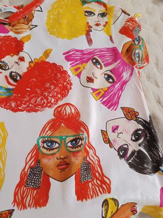 Camisa y camiseta estampadas
