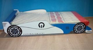 Cama Coche F1 Team Racing 
(sin colchón)