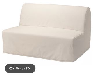 Sofá cama 2 plazas Ikea Beige