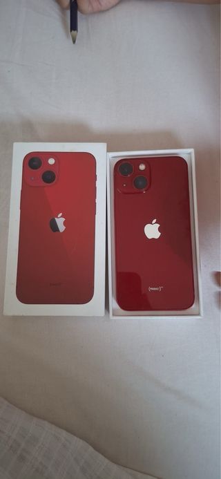 iPhone 13 mini rojo
