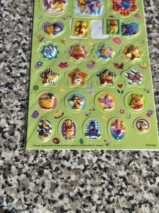Adesivi Disney Winnie the Pooh Tigger & Pooh 3D