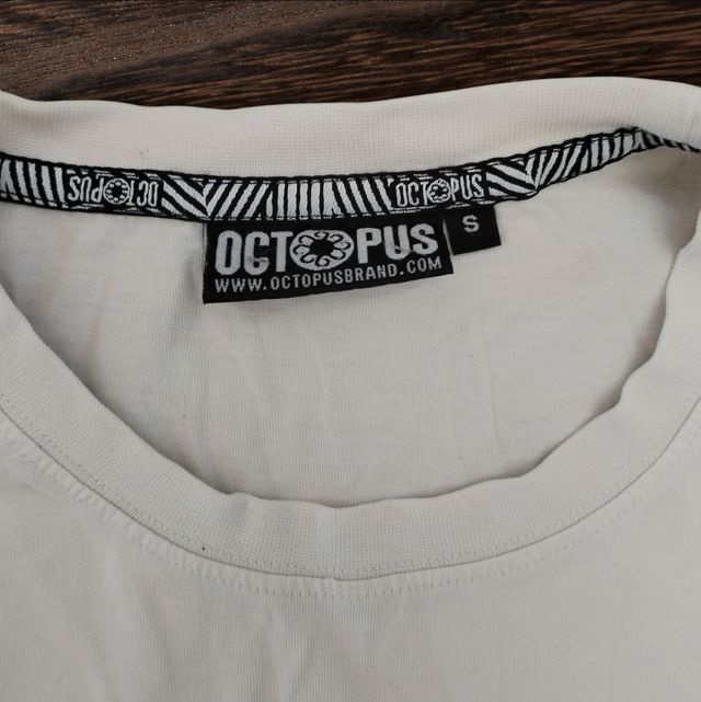 Maglietta Octopus Bianca Taglia S