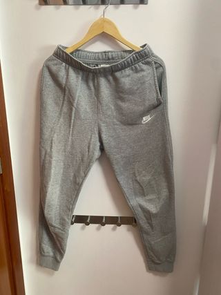 Pantalón Chándal Nike Gris Talla S 