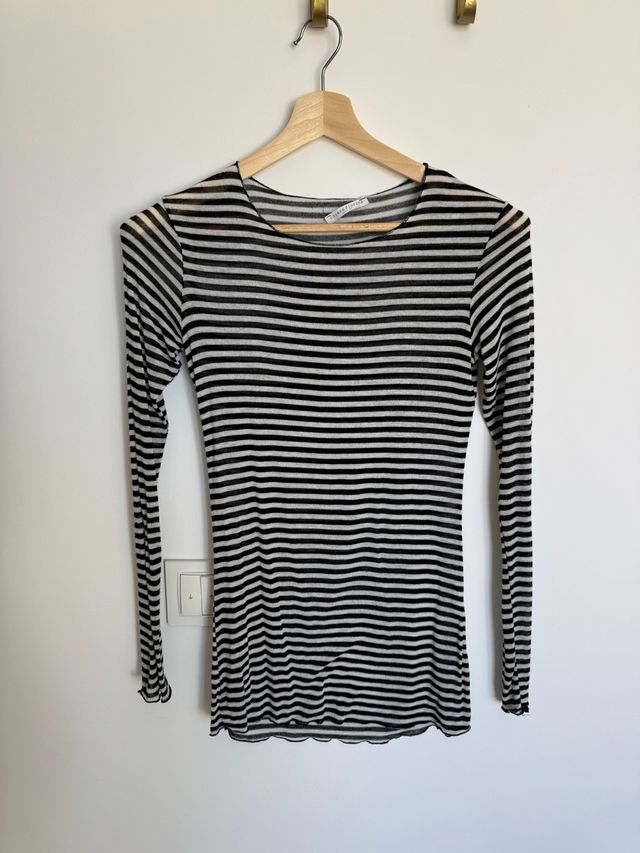 Cachemira camiseta Chiara Fiorini rayas