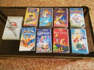 Películas VHS Disney Clásicos (Español)