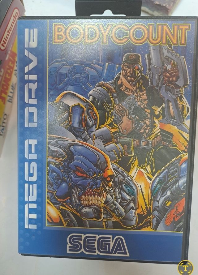 BodyCount Sega Mega Drive Shooter