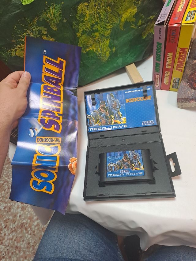 BodyCount Sega Mega Drive Shooter