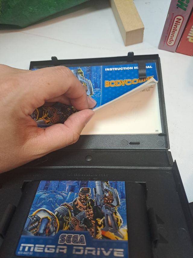 BodyCount Sega Mega Drive Shooter