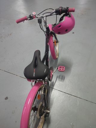 Bicicleta infantil rosa