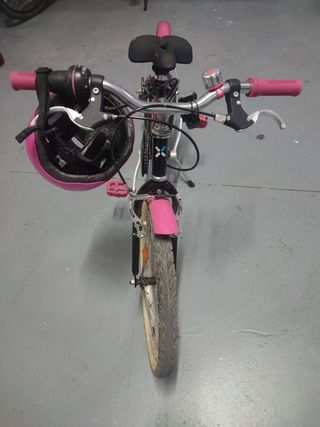 Bicicleta infantil rosa