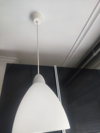 Lámpara de techo Ikea blanca