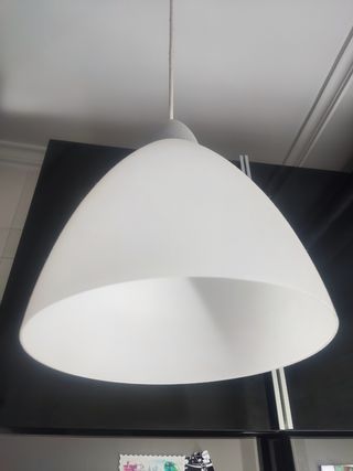 Lámpara de techo Ikea blanca