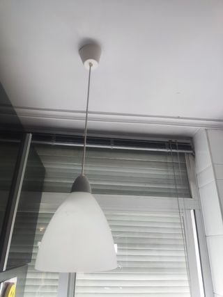 Lámpara de techo Ikea blanca