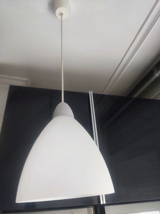 Lámpara de techo Ikea blanca