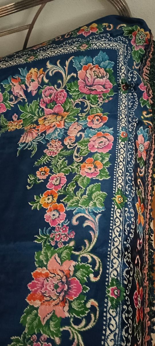 Colcha terciopelo cama 1,35