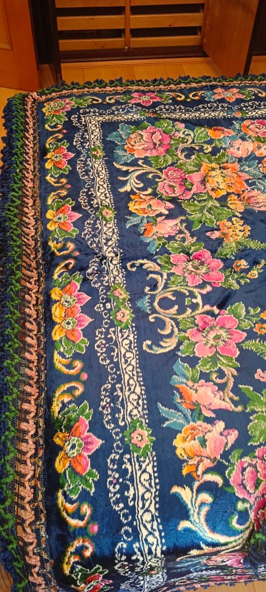 Colcha terciopelo cama 1,35