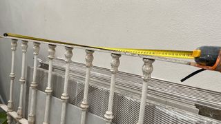 Reja de ventana de hierro forjado