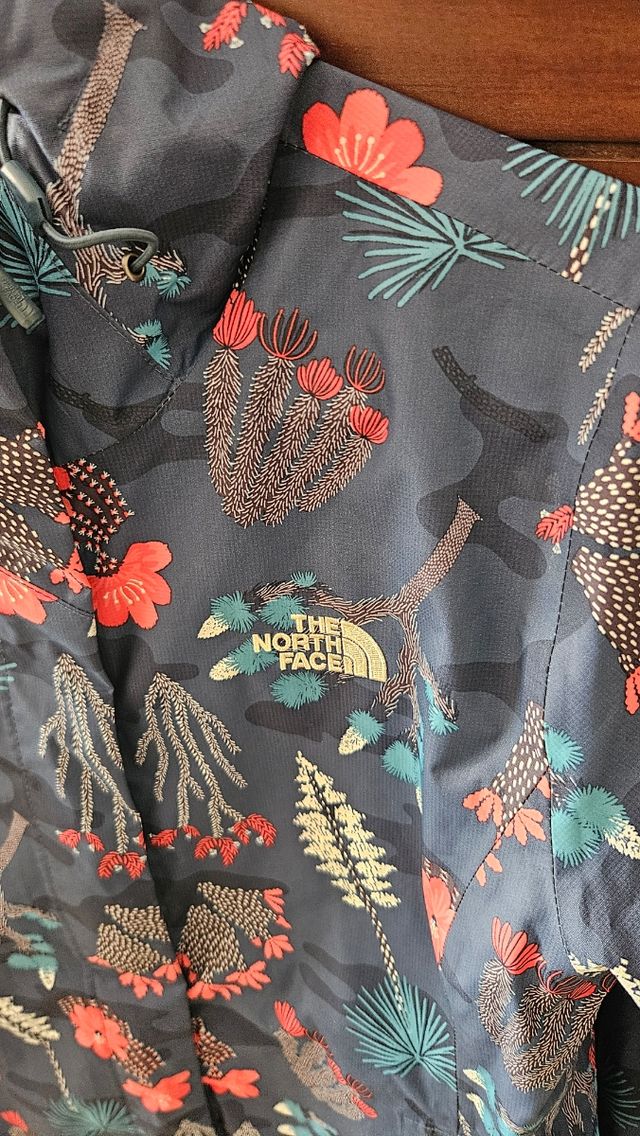 Chaqueta impermeable The North Face azul