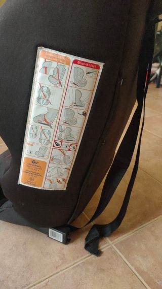 Silla coche seguridad grupo III