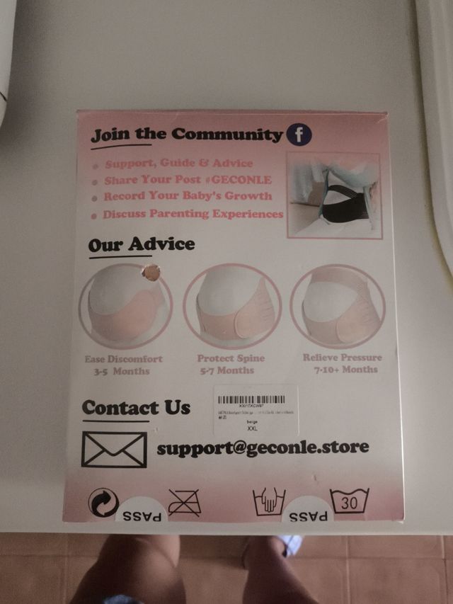 Faja Embarazo y Postparto GECONLE
