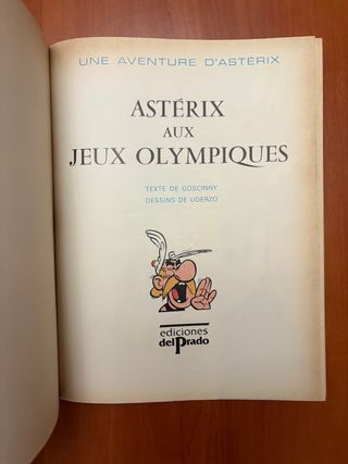 ASTERIX EN LOS JUEGOS OLIMPICOS