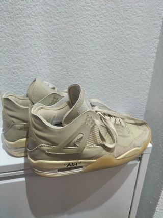Zapatillas Nike Air Jordan 4 Beige Talla 42