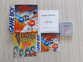 ESPAÑOLIZADO MARBLE MADNESS NINTENDO GAME BOY