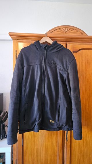 Chaqueta sudadera moto R-Tech con protecciones