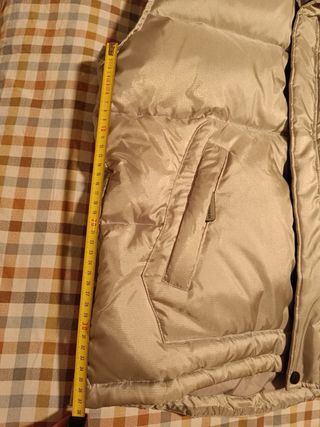 Chaleco Tommy Hilfiger Plateado talla 16 años XL