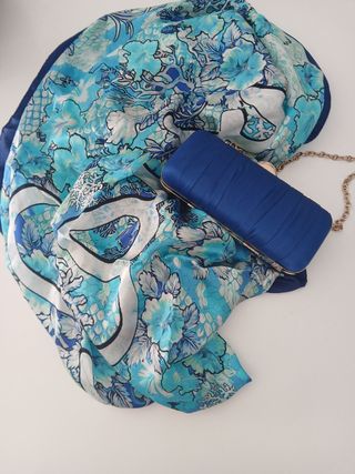 Vestido de fiesta azul