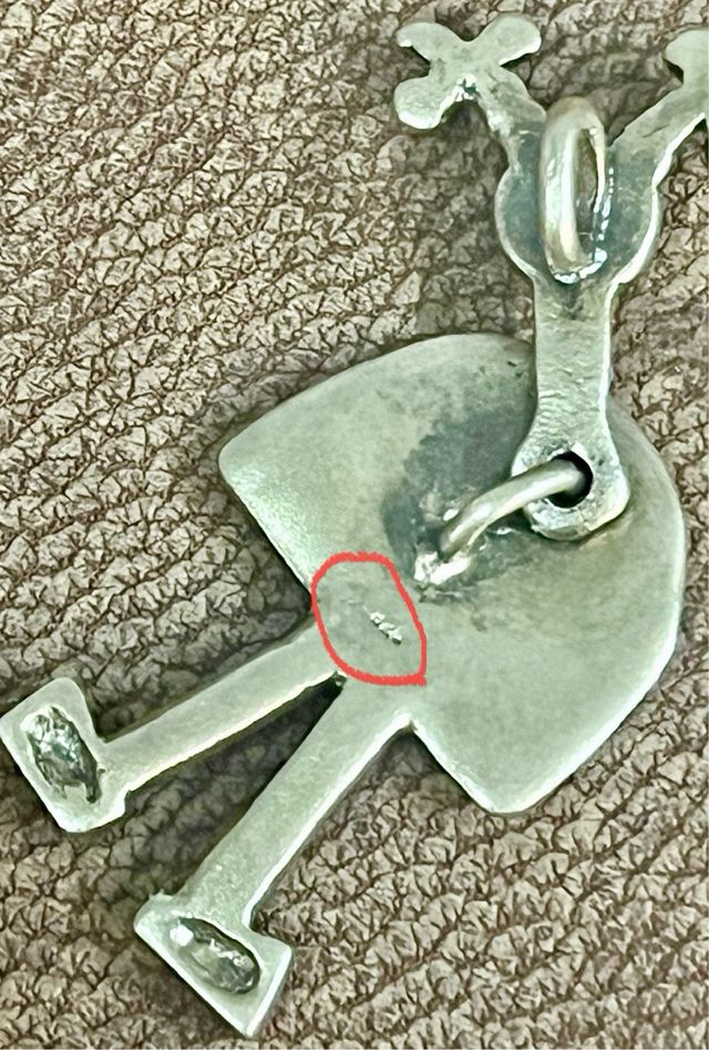 Colgante Plata Dorada