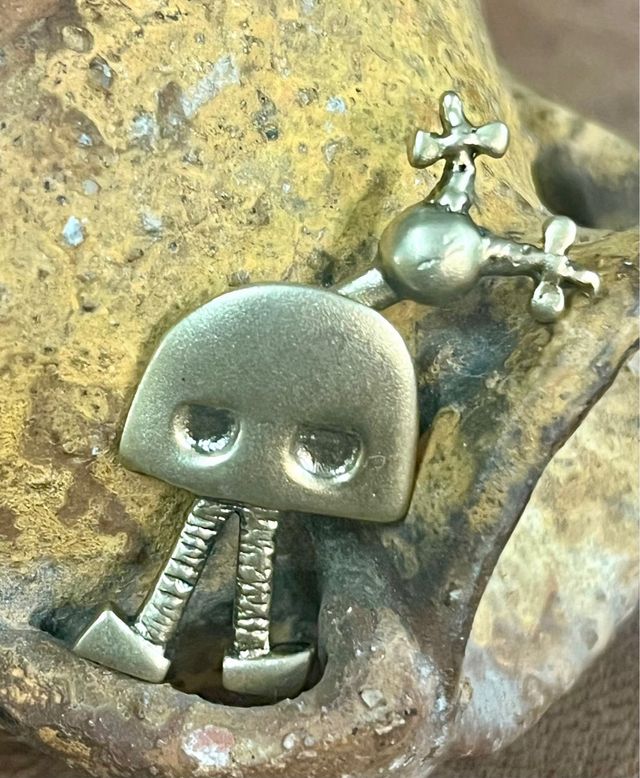 Colgante Plata Dorada