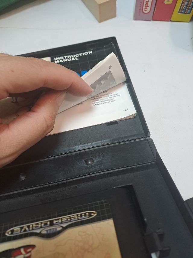 Sonic the Hedgehog - Mega Drive
Perfecto 