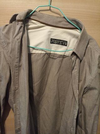 Camisa XDYET Marrón Cuadros