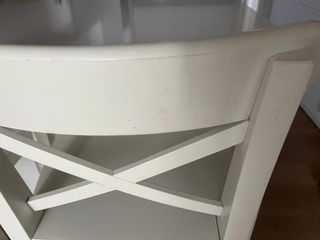 Taburetes blancos altos (ikea) 
(pareja)