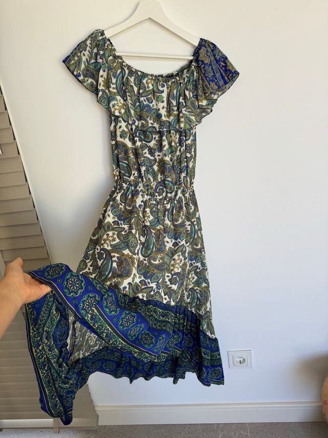 Vestido largo corte hindú talla L/XL