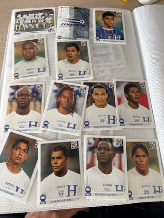 Cromos Panini Mundial 2010 España